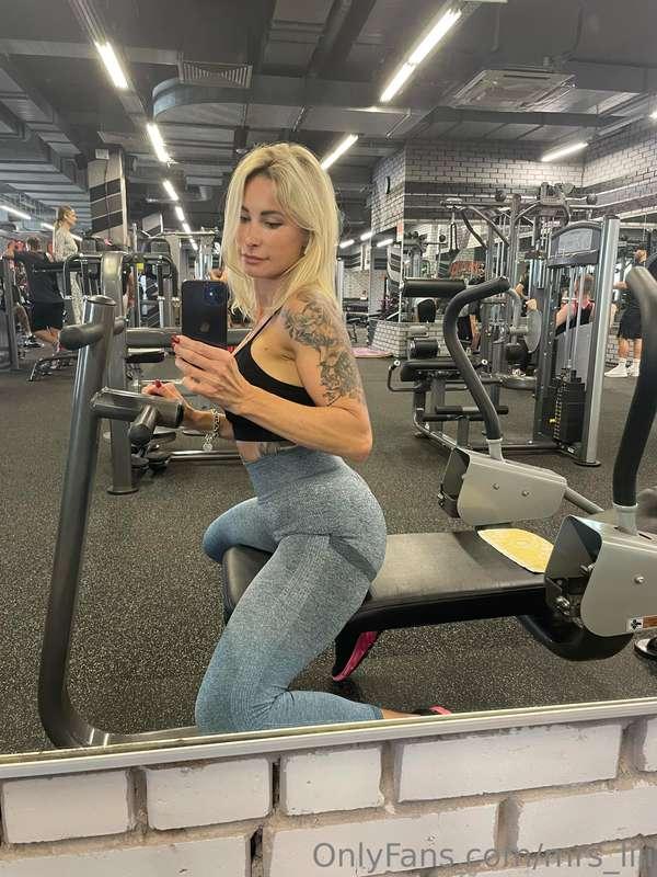 Today, like yesterday, like always, I was in the gym, I can’..