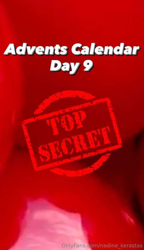 🔞SECRET🔞 𝘼𝘿𝙑𝙀𝙉𝙏𝙎𝘾𝘼𝙇𝙀𝙉𝘿𝘼𝙍 DAY 9 I wasnt sure if I would ever ..