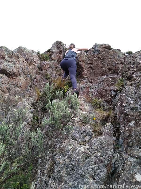 I love free climbing when I'm out and about! 🧗‍♀️
How would you like to be my spotter? 😉

#fyp #natural #nature #outdoors #outdoor #ass #booty