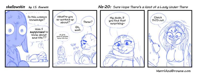 shallowskin Strip #20 - Sketch (Mature)