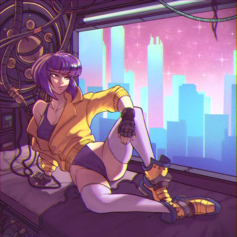 Motoko Chillin' (Collab with BB!)