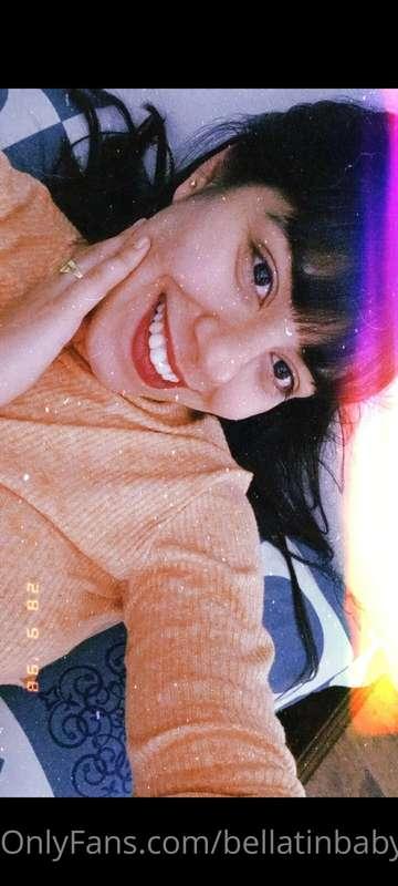 Without makeup, lying down about to sleep. Do you want to ch..