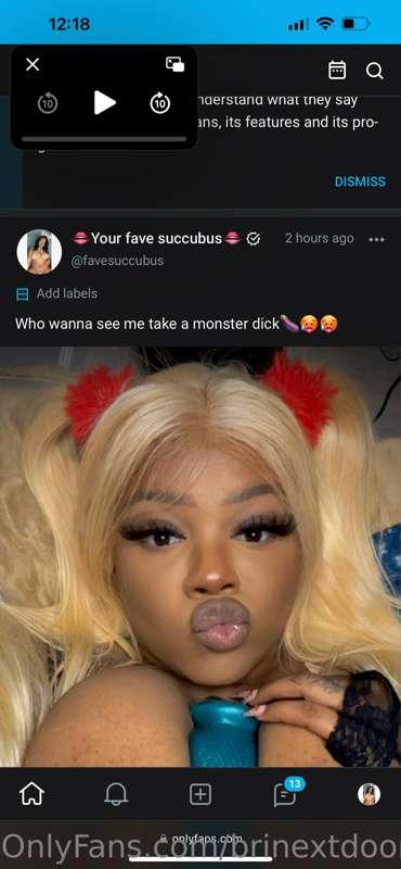 Follow @favesuccubus for no PPV☺️