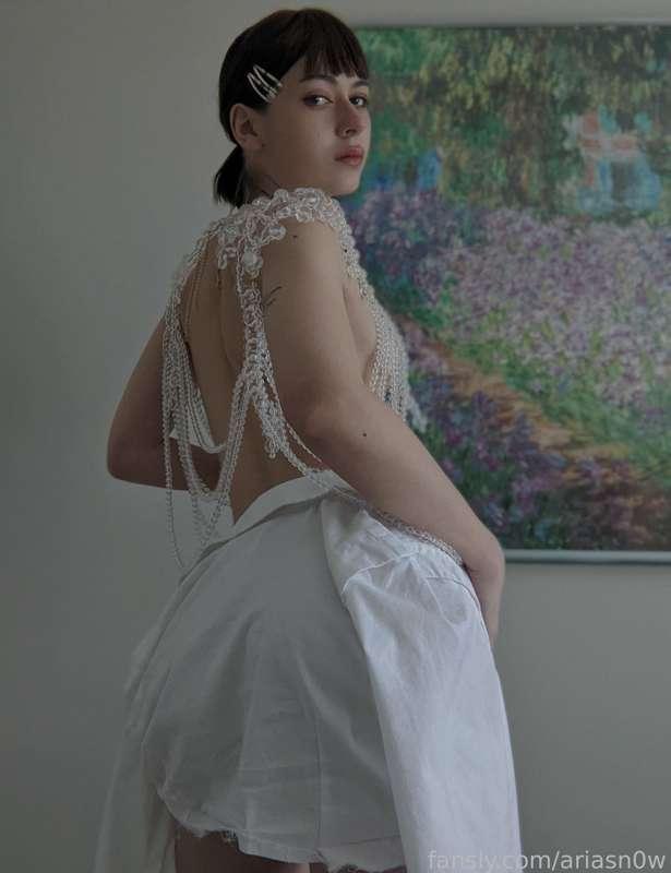 ✨ Angel on your feed ✨

#goddess #egirl #ariasnow #fyp #freetofollow 
#booty #ass #horny #pussy #boobs #brunette  