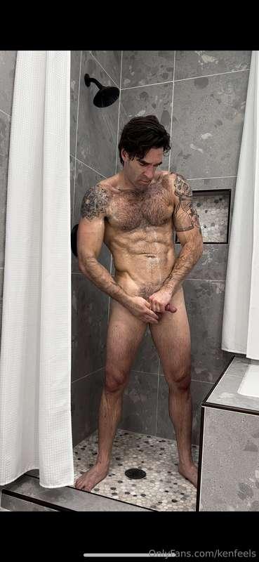 My latest shower video is here! Watch me scrub myself down a..