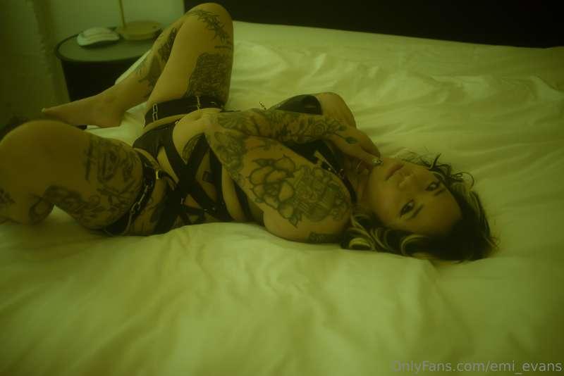 Slowly undressing myself from lingerie to expose myself to y..