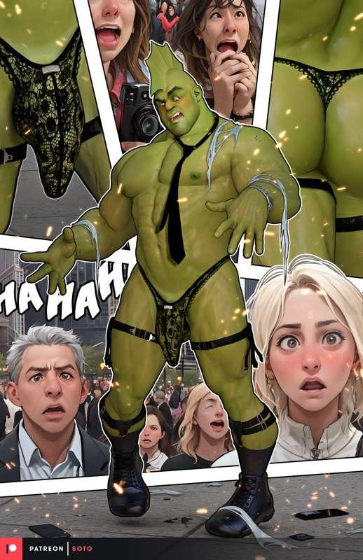 Savage Dragon Comic PAGE 05 (No Text)