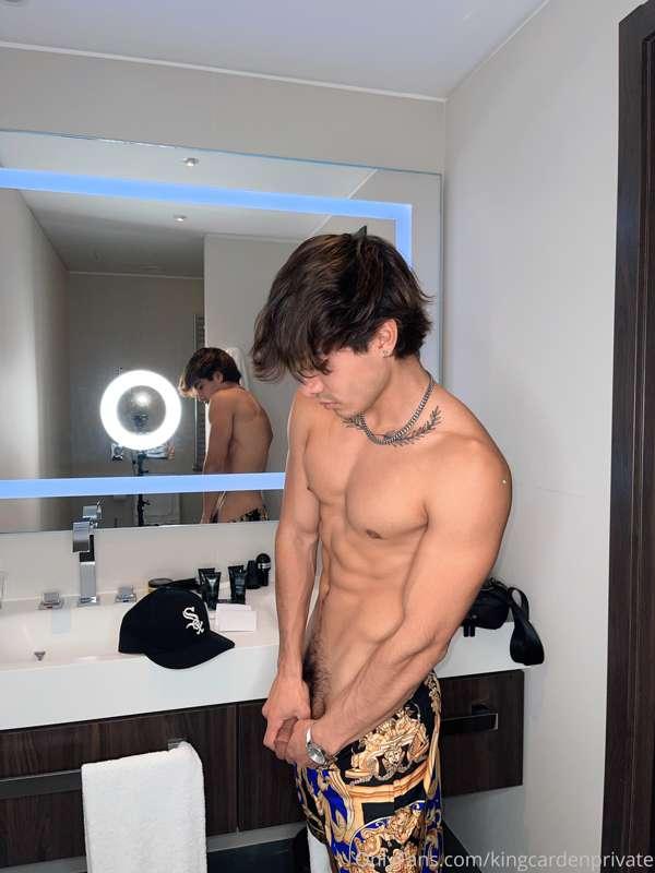 This is what you see as I take out my cock for you to suck o..