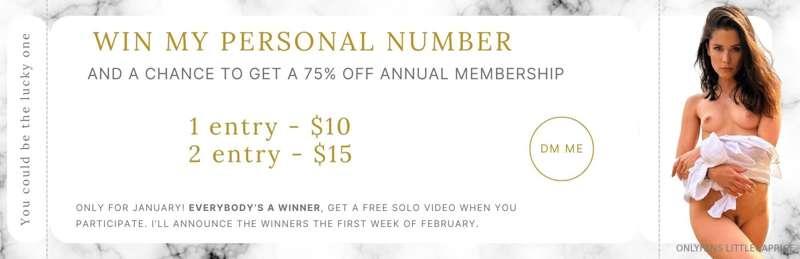 ***GET MY PERSONAL NUMBER***

You always ask me about this t..