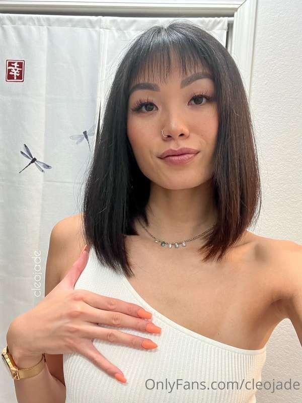 Snip snip 💇🏻‍♀️ Swipe for a smile 🤪