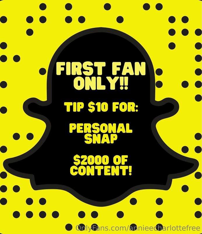 FIRST FAN ONLY ‼️‼️