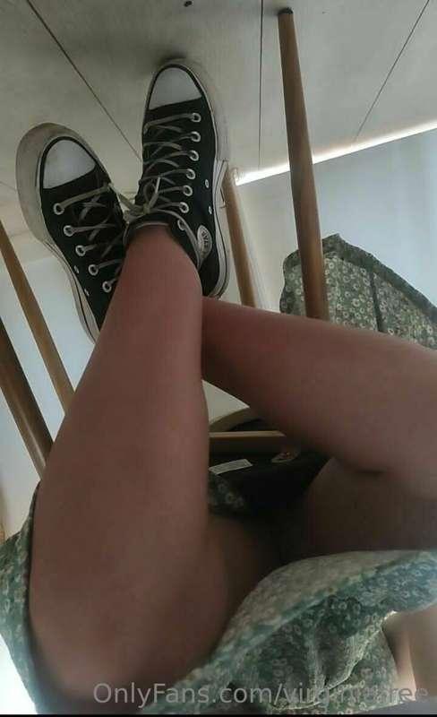 Come daddy... Pick up my little skirt and fuck me 😈