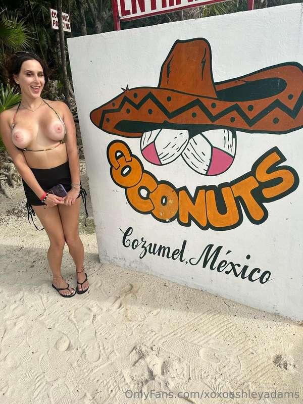 The search 4 the juiciest coconut is over🍒💦