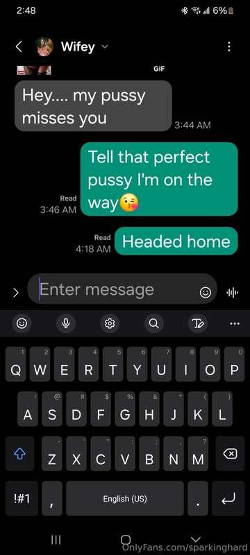 Love getting messages like this right before leaving work