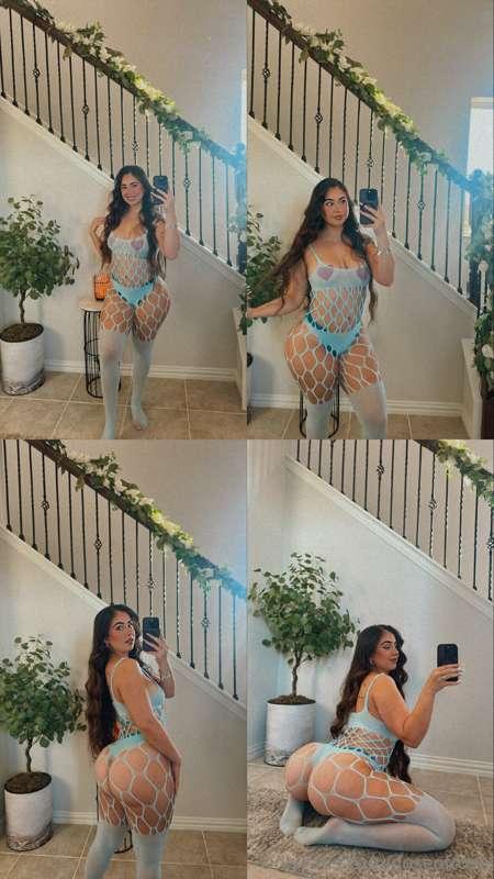 Blue fishnet bundle going to your dm 💙