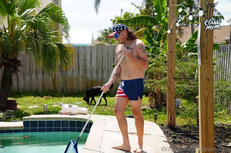 The Mullet is strictly for sun protection (and sex appeal).
