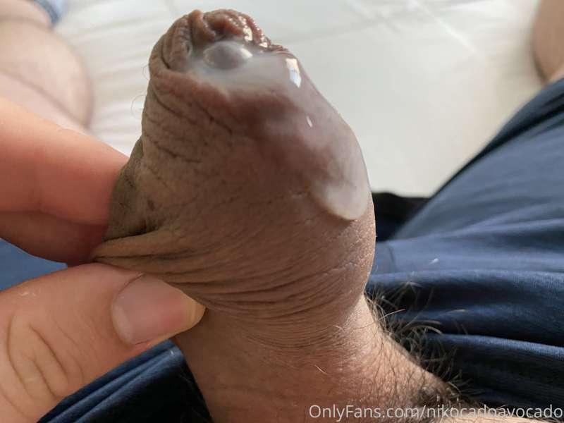Cum on my soft dick