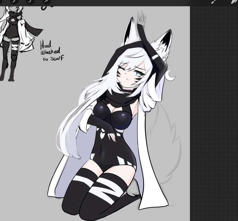 Outfit concept progress 🤍