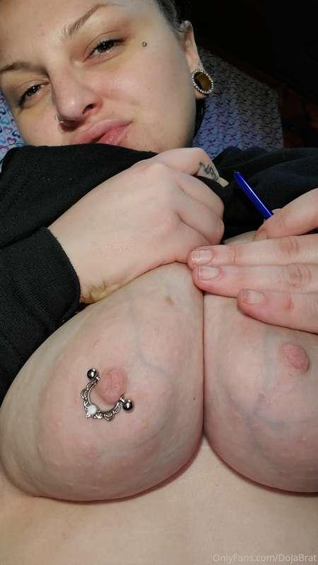 boob selfies