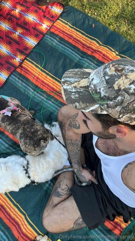 doggy day at the lake!