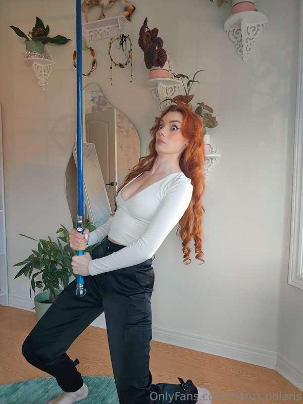This sword isn’t the only thing I know how to handle 😉