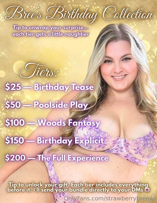 🎂 It’s my birthday… and I’m spoiling the ones who spoil me!W..
