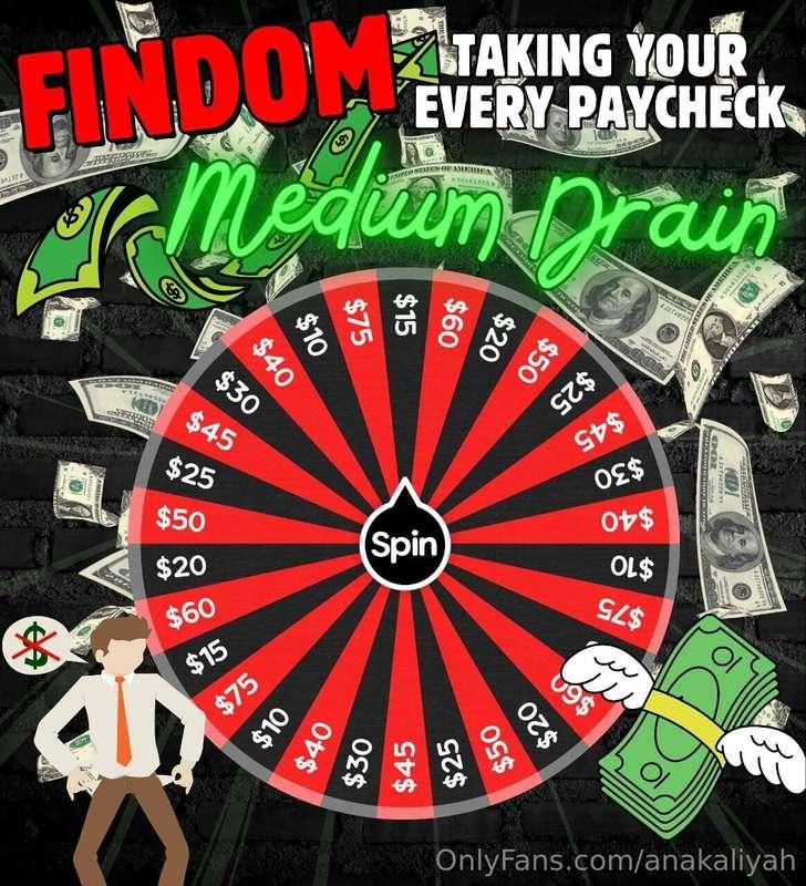 Spin the wheel if you are ready to serve your mistress! Your..