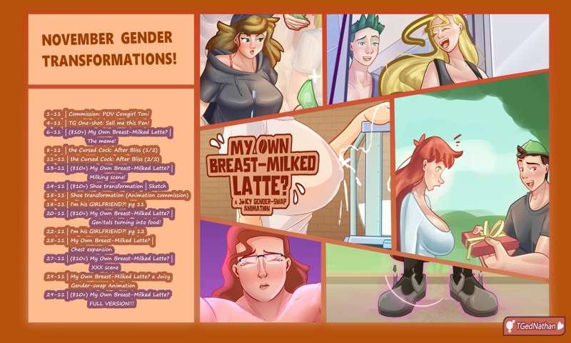 NOVEMBER GENDER TRANSFORMATIONS!!!