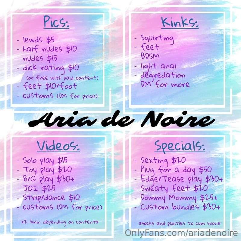 Finally got a menu together that OF will allow :P 
If you ar..