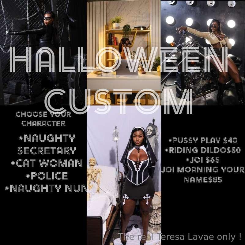 Let’s start Halloween early! 🎃🎃🎃 choose your character ☝🏾