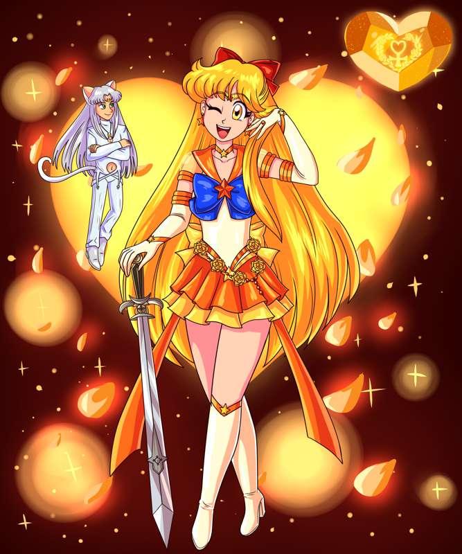 Eternal Sailor Venus and Artemis (HD+RENDER)