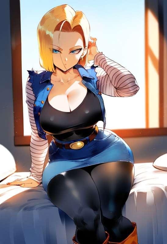Poll Winner - Android 18!