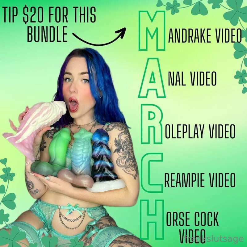 MARCH MADNESS BUNDLE! 💚🍀get ALL of the videos listed for JUS..