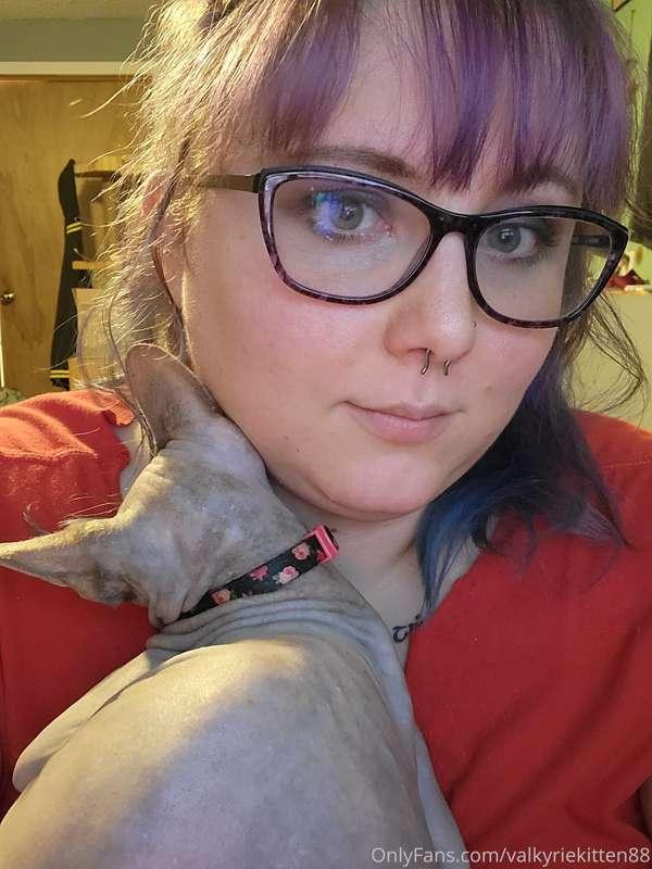 Catchild has demanding the cute cuddles tonight