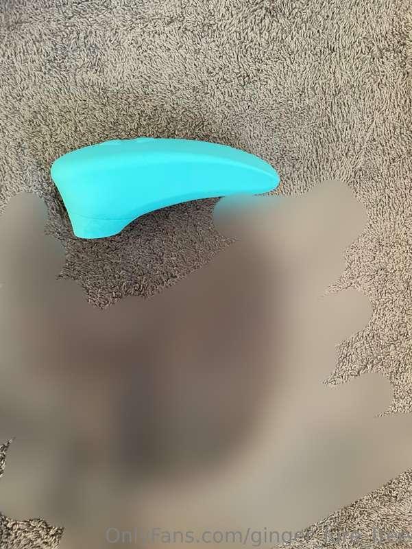 Look what my new toy did to me😍
Was strongest orgasm of the ..