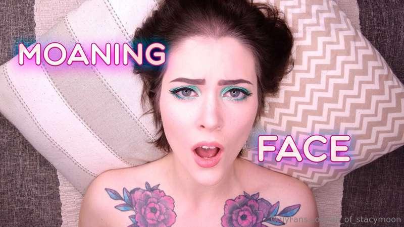 [Custom face fetish video #3] I moan and maintain eye contac..