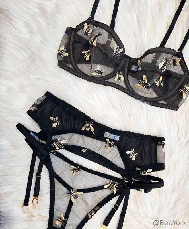 January was hectic, but this lingerie was just meant to bee!..