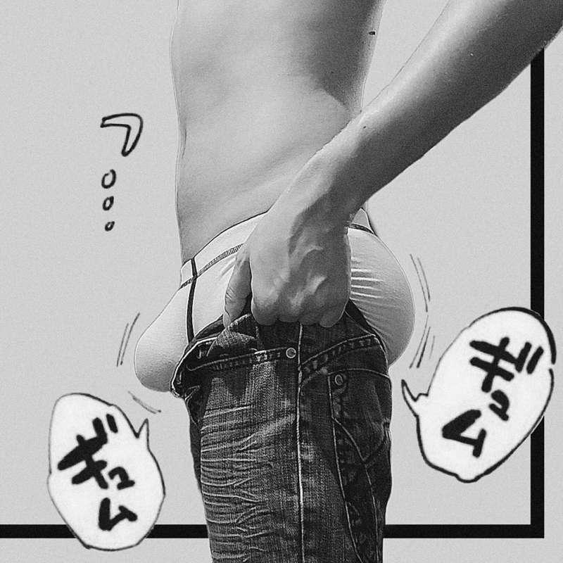 Feels a little tight down there 😅 (had to show the process b..