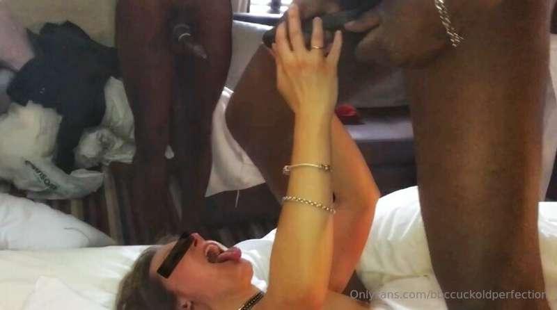 Dear White Girls,

Getting cummed on by a group of black guy..