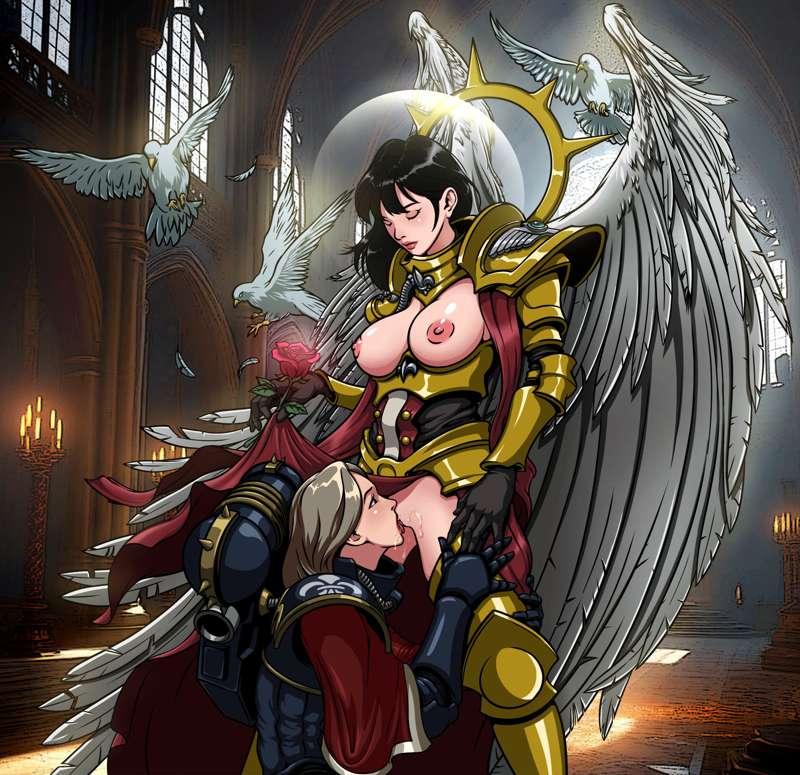 The Living Saint - NSFW artwork #2