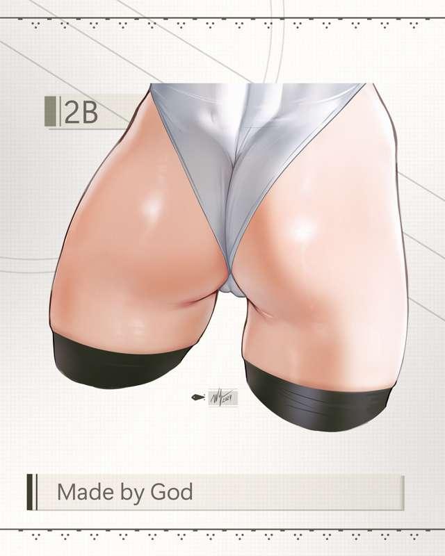 [R-18] Ass 2B 3/5 + NSFW variations