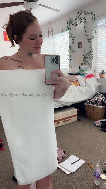 Unlock to see me drop my towel? 