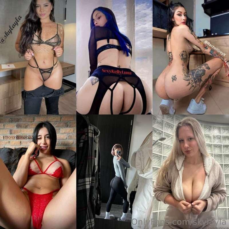 🟡🖤⚠️ @SKYLAYLA ⚠️🖤🟡🔞💦 @SEXYKELLYLUNA 💦🔞✨ @RACHELGREYX ✨💗🫦 @A..