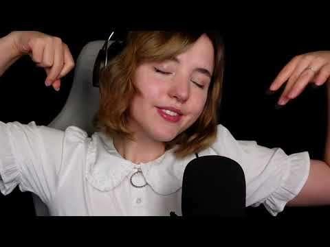 ASMR with echo (dark magic and mouthsounds)💚