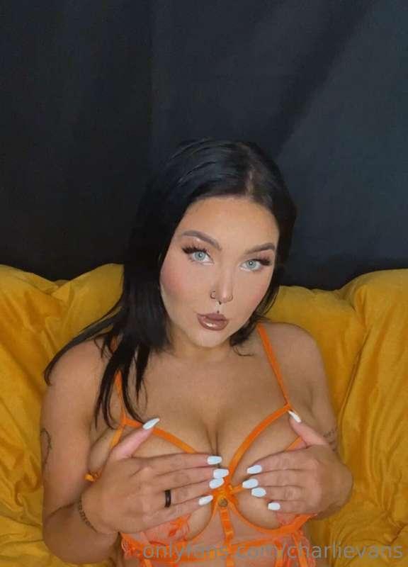 i sent a POV on me on top of you wearing this lingerie, only..