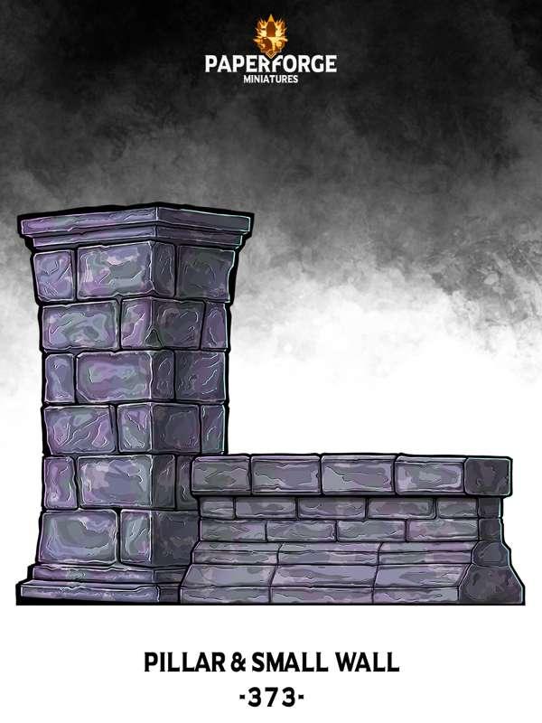 #373 [Environment Prop] Pillar & Small Wall