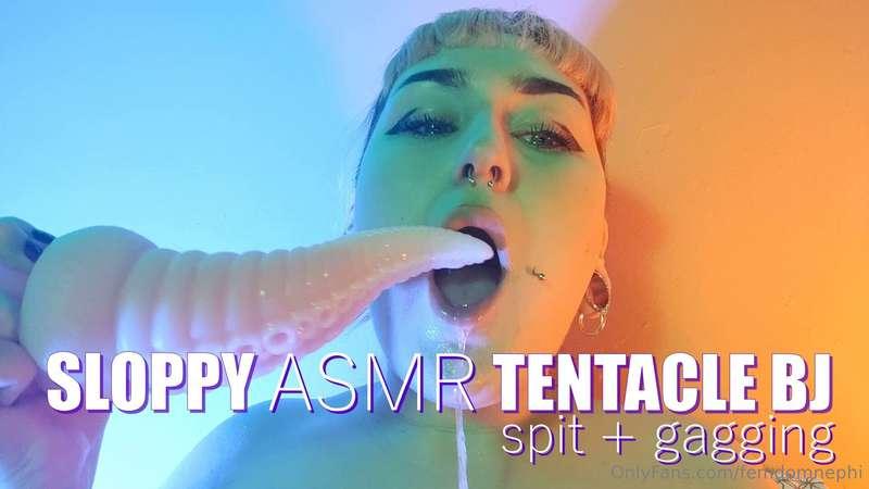 Sloppy Tentacle BJ --> SWIPE FOR THE TRAILER  FULL CLIP: 6mi..