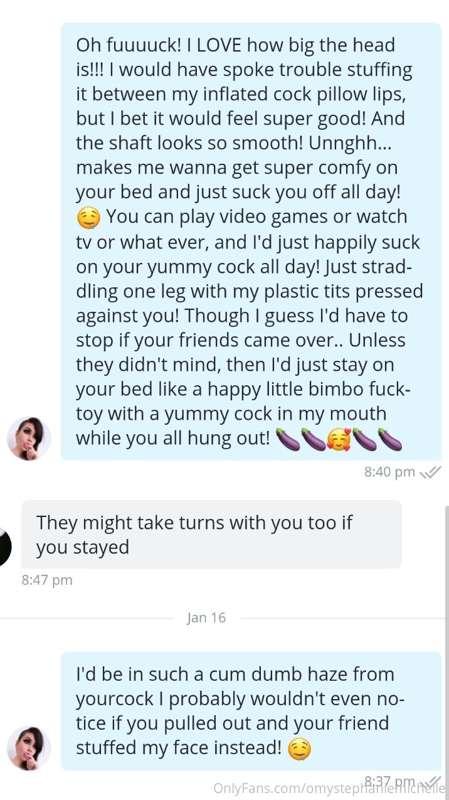 Uhmm..this chat made me feel... yum.. 😌💦💦💦