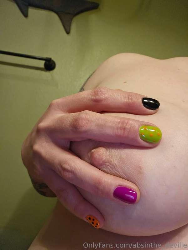 What do you think of my new manicure??