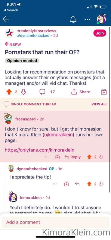 I mean, I’m too weird to have a “manager” pretend to be me a..